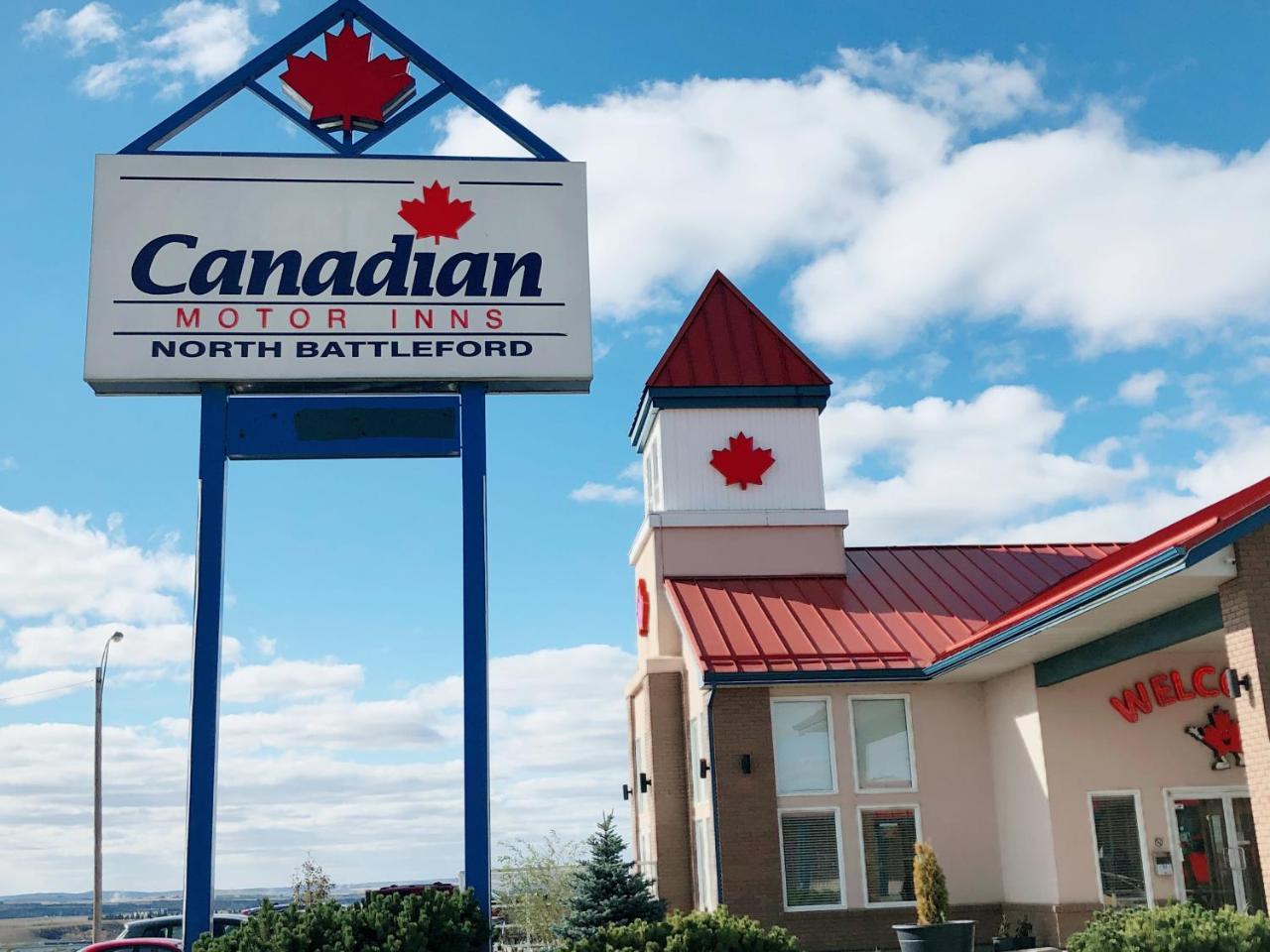 Canadian Motel Северен Батълфорд Екстериор снимка
